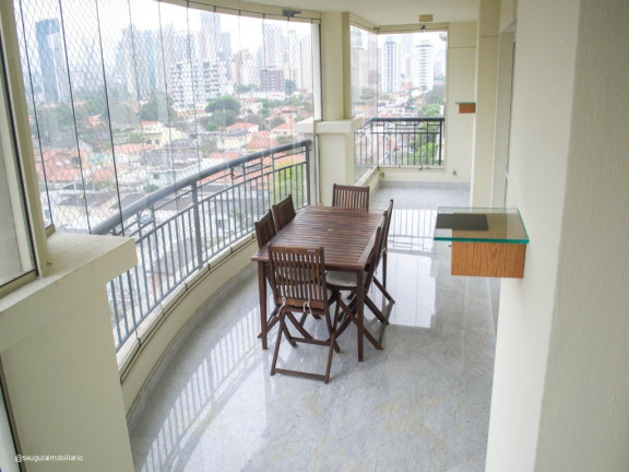 Apartamento com 3 Quartos para Alugar, 198 m² em Cidade Monções - São Paulo