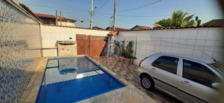 Casa com 2 Quartos à Venda, 67 m² em Balneário Flórida Mirim - Mongaguá