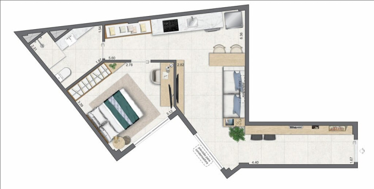 Imagem Imóvel com 1 Quarto à Venda, 37 m² em Leblon - Rio De Janeiro Imagem Imóvel com 1 Quarto à Venda, 37 m² em Leblon - Rio De Janeiro
