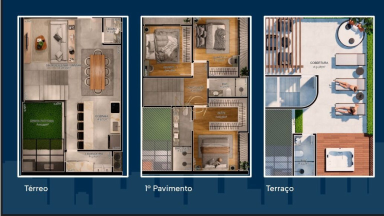 Imagem Casa com 3 Quartos à Venda, 120 m² em Pilarzinho - Curitiba Imagem Casa com 3 Quartos à Venda, 120 m² em Pilarzinho - Curitiba