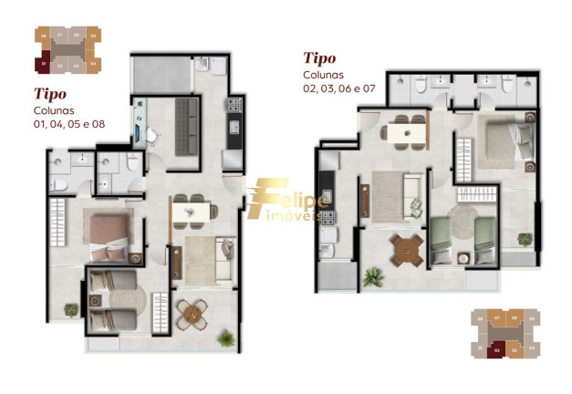 Imagem Imóvel com 3 Quartos à Venda, 76 m² em Praia De Itaparica - Vila Velha