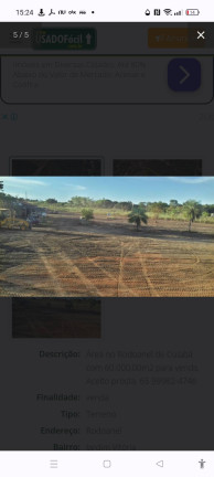 Imagem Terreno à Venda, 60.000 m² em Zona Rural - Cuiabá Imagem Terreno à Venda, 60.000 m² em Zona Rural - Cuiabá