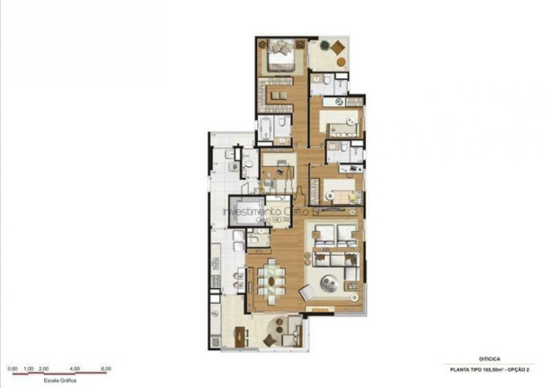 Imagem Apartamento com 3 Quartos à Venda, 165 m² em Brooklin - São Paulo