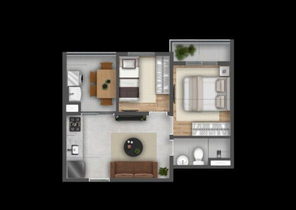 Apartamento com 1 Quarto à Venda, 35 m² em Mooca - São Paulo