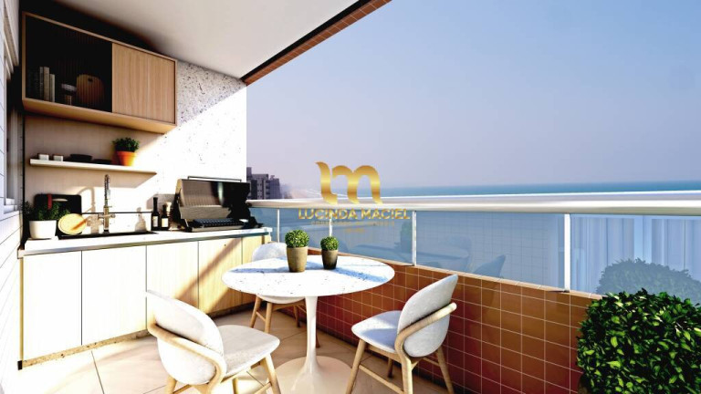 Apartamento com 2 Quartos à Venda, 69 m² em Imperador - Praia Grande