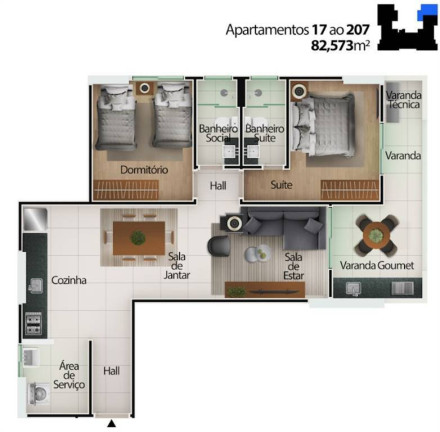 Imagem Apartamento com 2 Quartos à Venda, 100 m² em Centro - Mongagua Imagem Apartamento com 2 Quartos à Venda, 100 m² em Centro - Mongagua