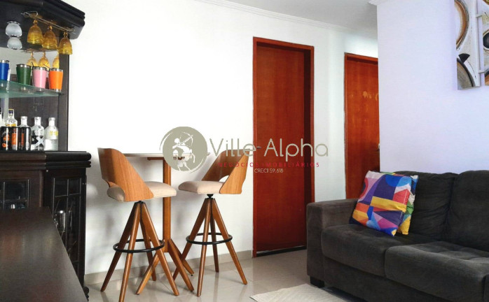 Apartamento com 2 Quartos à Venda, 55 m² em Morro Nova Cintra - Santos