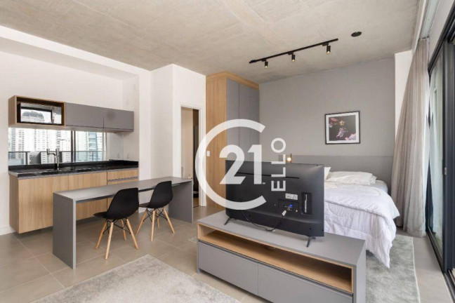 Imagem Apartamento com 1 Quarto à Venda, 46 m² em Itaim - São Paulo Imagem Apartamento com 1 Quarto à Venda, 46 m² em Itaim - São Paulo