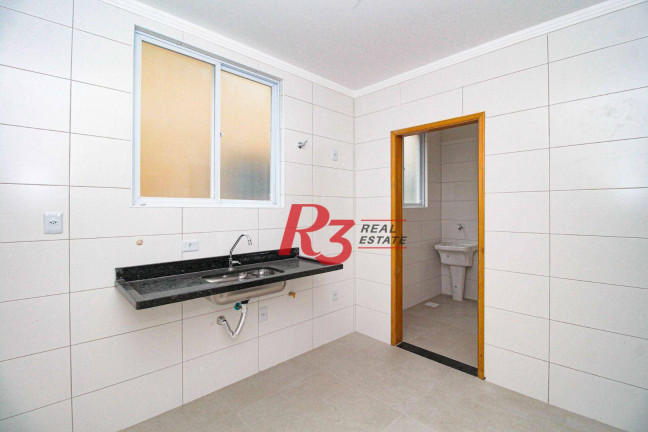 Imagem Casa de Vila com 2 Quartos à Venda, 100 m² em Campo Grande - Santos