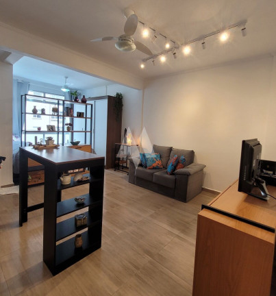 Apartamento com 1 Quarto à Venda, 38 m² em Embaré - Santos