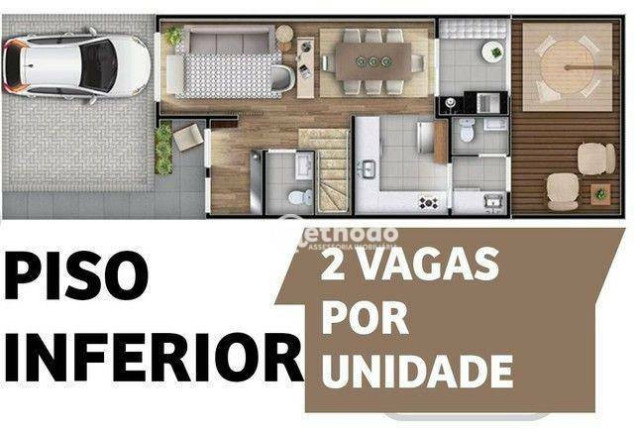 Imagem Casa com 3 Quartos à Venda, 92 m² em Condomínio Felicittá Residencial - Paulínia