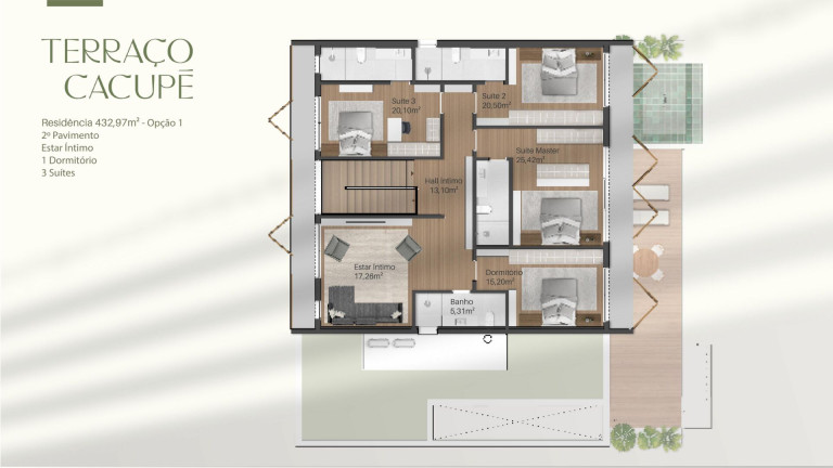Imagem Casa com 5 Quartos à Venda, 432 m² em Cacupé - Florianópolis