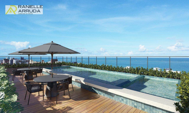 Imagem Apartamento com 2 Quartos à Venda, 60 m² em Camboinha - Cabedelo Imagem Apartamento com 2 Quartos à Venda, 60 m² em Camboinha - Cabedelo