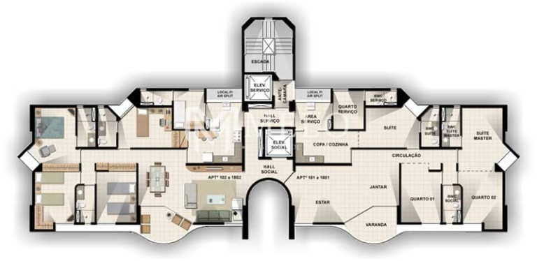 Imagem Apartamento com 4 Quartos à Venda, 122 m² em Casa Forte - Recife Imagem Apartamento com 4 Quartos à Venda, 122 m² em Casa Forte - Recife