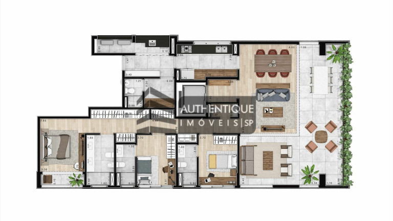 Imagem Apartamento com 2 Quartos à Venda, 134 m² em Jardins - São Paulo Imagem Apartamento com 2 Quartos à Venda, 134 m² em Jardins - São Paulo