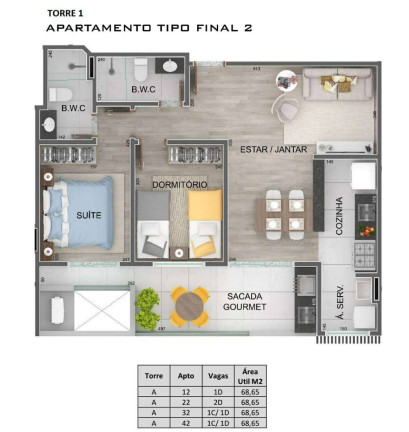 Imagem Apartamento com 2 Quartos à Venda, 68 m² em Itaguá - Ubatuba Imagem Apartamento com 2 Quartos à Venda, 68 m² em Itaguá - Ubatuba