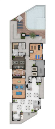 Imagem Apartamento com 2 Quartos à Venda, 59 m² em Guilhermina - Praia Grande