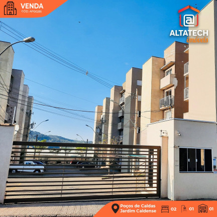 Imóvel com 2 Quartos à Venda, 51 m² em Loteamento Caldense - Poços De Caldas