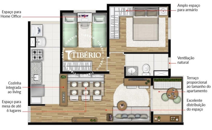 Imagem Apartamento com 2 Quartos à Venda, 50 m² em Tatuapé - São Paulo Imagem Apartamento com 2 Quartos à Venda, 50 m² em Tatuapé - São Paulo