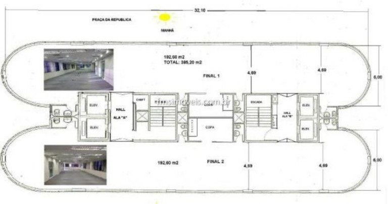 Imagem Sala Comercial à Venda, 188 m² em Centro - São Paulo