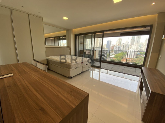 Apartamento com 1 Quarto para Alugar, 41 m² em Brooklin  - São Paulo
