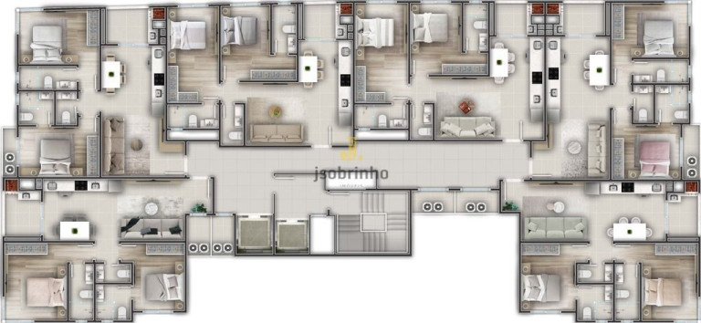Apartamento com 2 Quartos à Venda, 69 m² em Tabuleiro Dos Oliveiras - Itapema