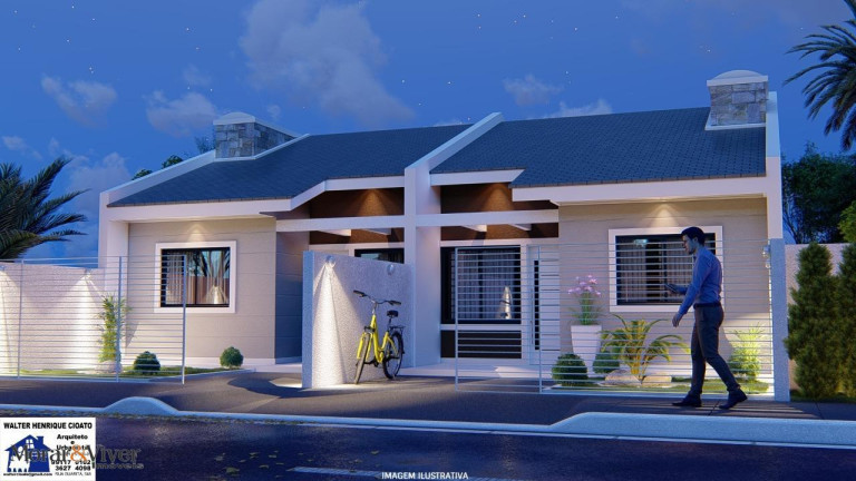 Imagem Casa com 3 Quartos à Venda, 54 m² em Gralha Azul - Fazenda Rio Grande Imagem Casa com 3 Quartos à Venda, 54 m² em Gralha Azul - Fazenda Rio Grande