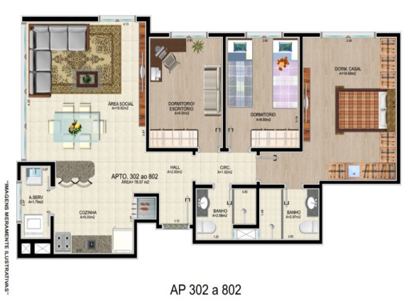 Imagem Apartamento com 3 Quartos à Venda, 78 m² em Jardim Itu - Porto Alegre