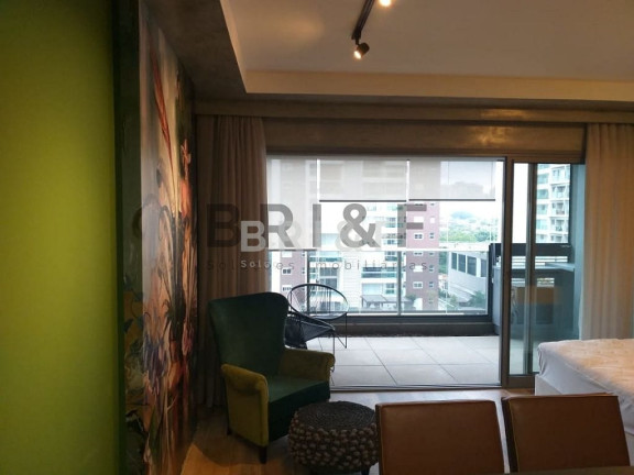 Imagem Apartamento com 1 Quarto para Alugar, 41 m² em Brooklin - São Paulo Imagem Apartamento com 1 Quarto para Alugar, 41 m² em Brooklin - São Paulo