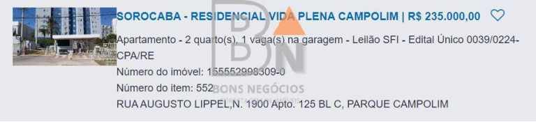 Imagem Apartamento à Venda, em Campolim - Sorocaba Imagem Apartamento à Venda, em Campolim - Sorocaba