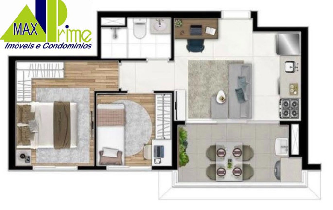Imagem Apartamento com 2 Quartos à Venda, 42 m² em Barra Funda - São Paulo Imagem Apartamento com 2 Quartos à Venda, 42 m² em Barra Funda - São Paulo