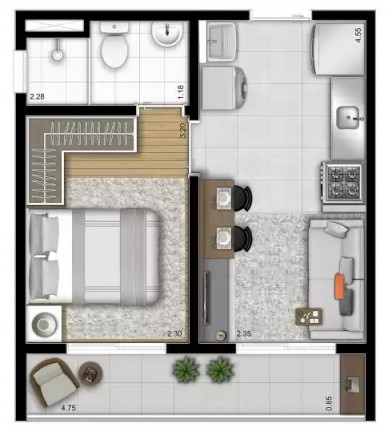 Imagem Imóvel com 1 Quarto à Venda, 26 m² em Vila Mariana - São Paulo Imagem Imóvel com 1 Quarto à Venda, 26 m² em Vila Mariana - São Paulo
