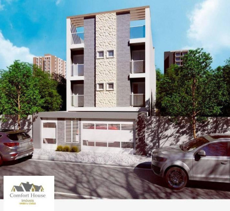 Imagem Cobertura com 2 Quartos à Venda, 100 m² em Campestre - Santo André Imagem Cobertura com 2 Quartos à Venda, 100 m² em Campestre - Santo André