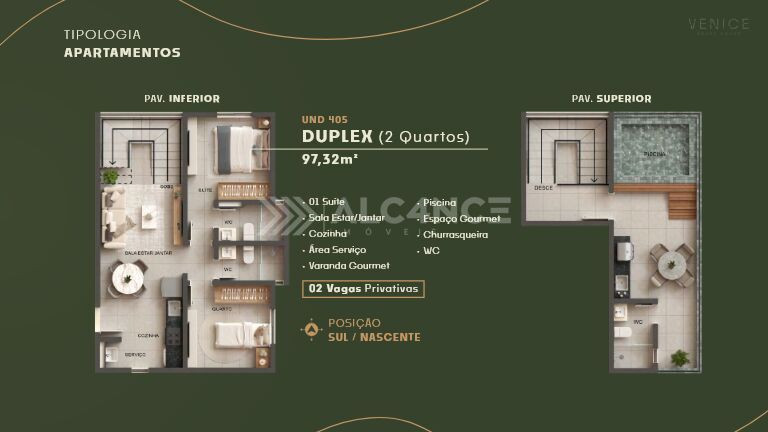 Imagem Imóvel com 2 Quartos à Venda, 57 m² em Intermares - Cabedelo Imagem Imóvel com 2 Quartos à Venda, 57 m² em Intermares - Cabedelo