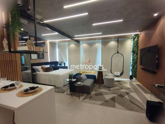 Studio com 1 Quarto à Venda, 37 m² em Centro - São Caetano Do Sul