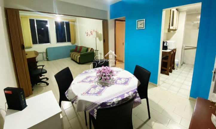Imagem Apartamento com 1 Quarto à Venda, 45 m² em Pitangueiras - Guarujá