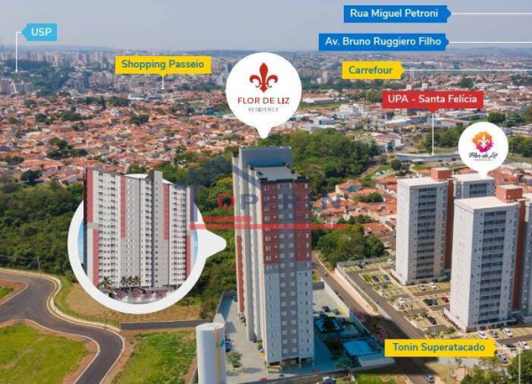 Imagem Apartamento com 2 Quartos à Venda, 48 m² em Residencial Parati - São Carlos Imagem Apartamento com 2 Quartos à Venda, 48 m² em Residencial Parati - São Carlos