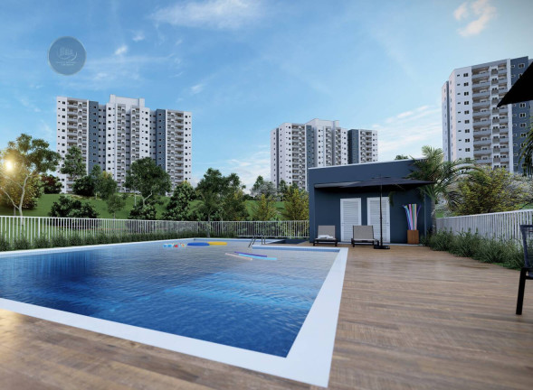 Apartamento com 2 Quartos à Venda, 52 m² em Picerno - Sumaré