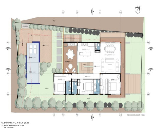 Imagem Casa com 4 Quartos à Venda, 300 m² em Alphaville (abrantes) - Camaçari