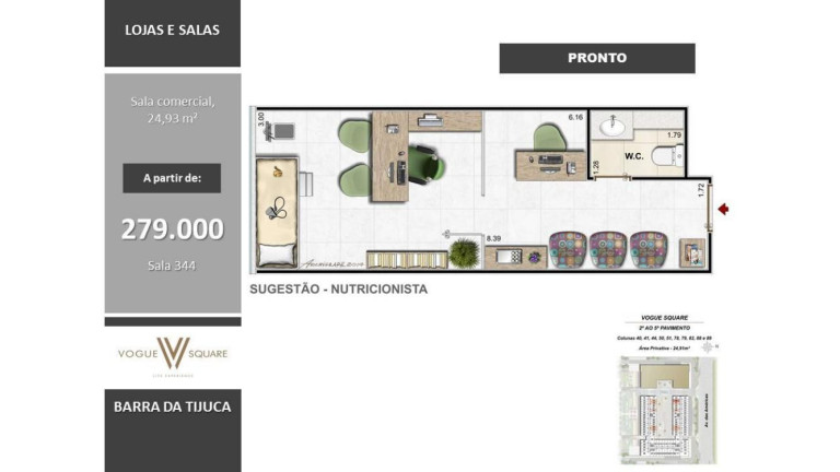 Imagem Imóvel Comercial à Venda, 31 m² em Barra Da Tijuca - Rio De Janeiro