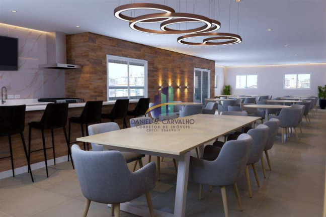 Imagem Apartamento com 1 Quarto à Venda, 54 m² em Guilhermina - Praia Grande