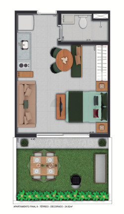 Imagem Imóvel com 1 Quarto à Venda, 25 m² em Barra Funda - São Paulo Imagem Imóvel com 1 Quarto à Venda, 25 m² em Barra Funda - São Paulo