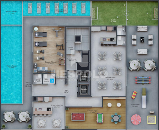 Imagem Apartamento à Venda, 83 m² em Perequê - Porto Belo