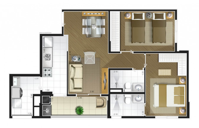 Imagem Apartamento com 2 Quartos à Venda, 66 m² em Santa Paula - São Caetano Do Sul Imagem Apartamento com 2 Quartos à Venda, 66 m² em Santa Paula - São Caetano Do Sul