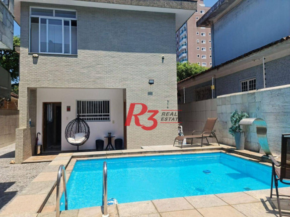 Sobrado com 3 Quartos à Venda, 280 m² em Embaré - Santos