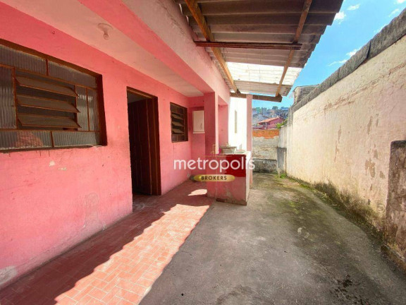 Imagem Casa com 1 Quarto para Alugar, 50 m² em Vila Palmares - Santo André Imagem Casa com 1 Quarto para Alugar, 50 m² em Vila Palmares - Santo André