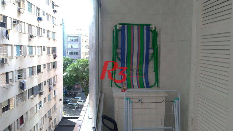 Imagem Apartamento com 1 Quarto para Alugar, 46 m² em Ponta Da Praia - Santos