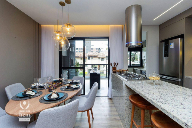 Imagem Apartamento com 3 Quartos à Venda, 88 m² em Boa Vista - Curitiba