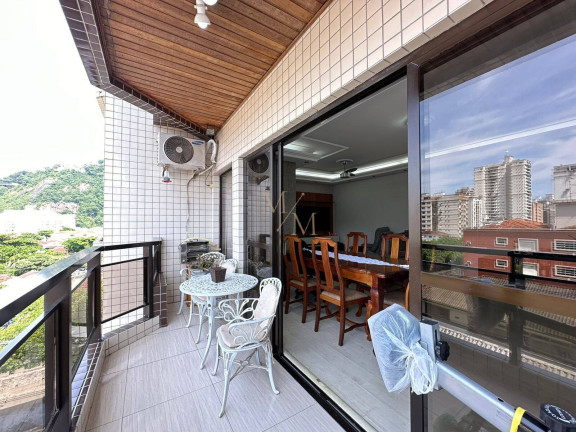 Imagem Apartamento com 3 Quartos à Venda, 140 m² em Campo Grande - Santos