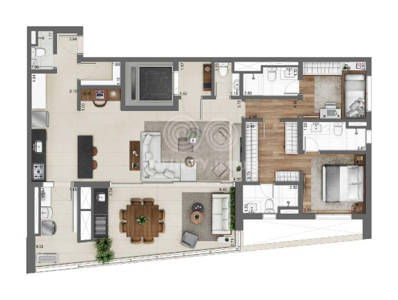 Imagem Apartamento com 3 Quartos à Venda, 131 m² em Brooklin Paulista - São Paulo Imagem Apartamento com 3 Quartos à Venda, 131 m² em Brooklin Paulista - São Paulo